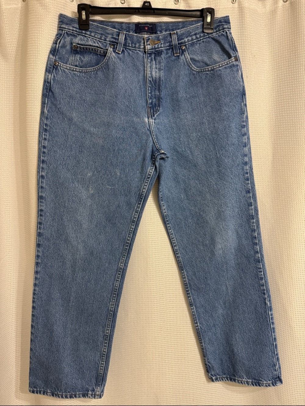 Mens Saddlebred classic fit denim jeans. Size 36/30